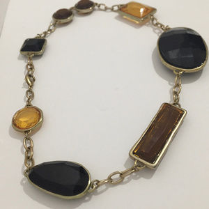 COSTUME JEWELRY - Chunky Faux Stones Necklace